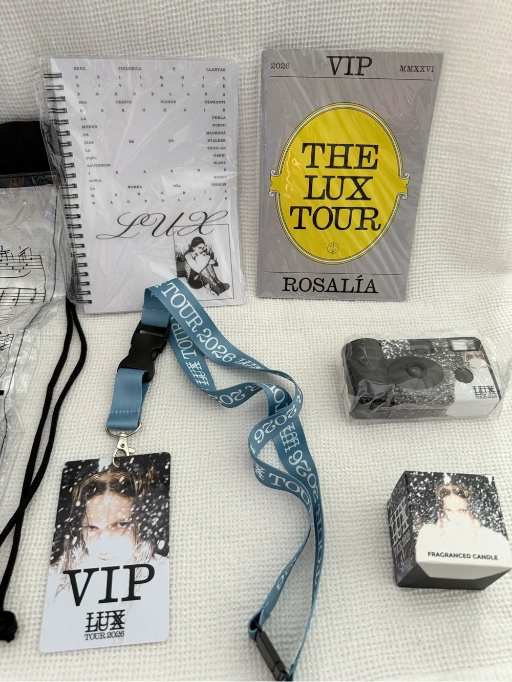 ROSALÍA LUX Tour 2026 Exclusive VIP Merchandise Bundle